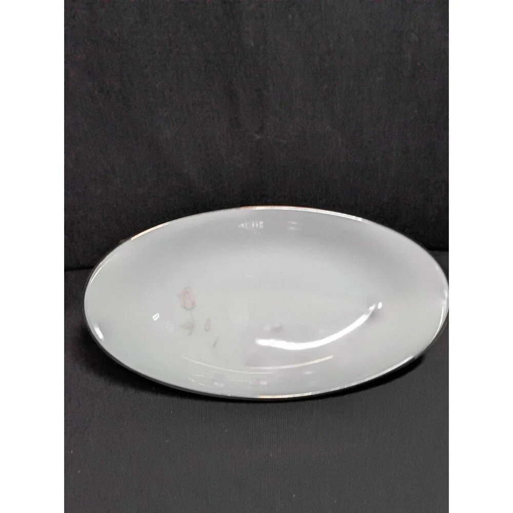Vintage Noritake Pasadena 6311 Relish & Celery Dishes, Set of 2 - Pink Rose
